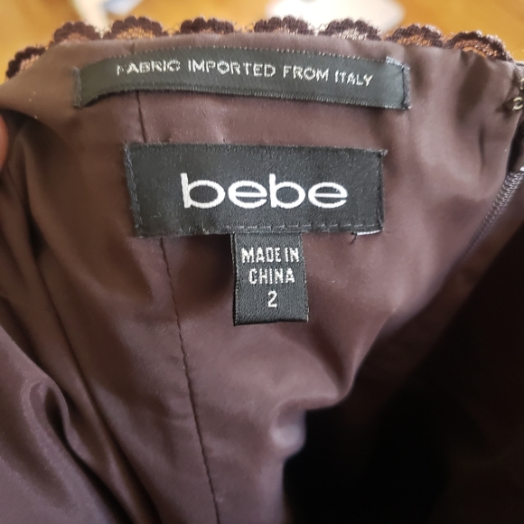 Bebe Fall Stunning Strapless Dress - Picture 7 of 7